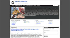 Desktop Screenshot of inzynieria-biomedyczna.com.pl